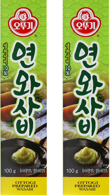 오뚜기 연와사비, 100g, 2개