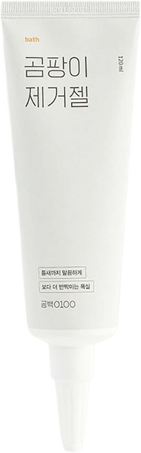 Gong100 白淨空間 Gongbaek Mold Remover 強效除霉凝膠, 120ml, 1條