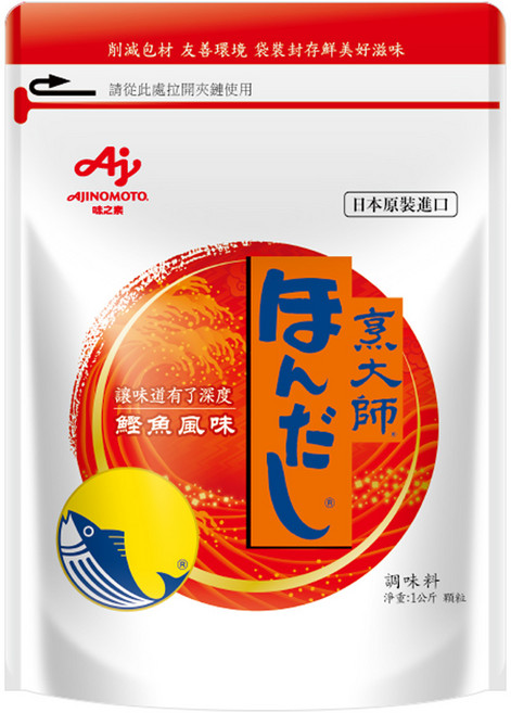 HONDASHI 烹大師 鰹魚風味調味料, 1kg, 1包
