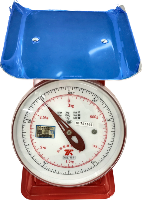同欣磅秤, 3kg, 紅色, 33-04
