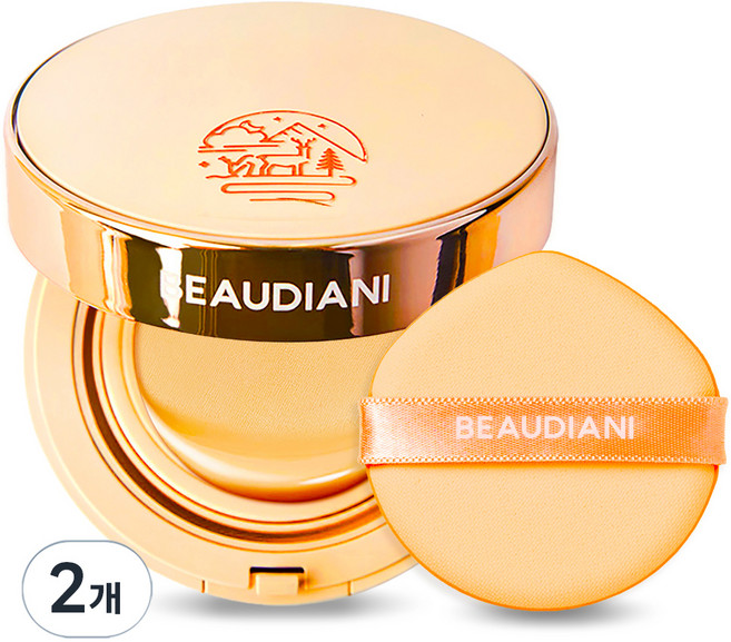 뷰디아니 메쉬 타이트 업 커버쿠션 12g, 1호, 2개
