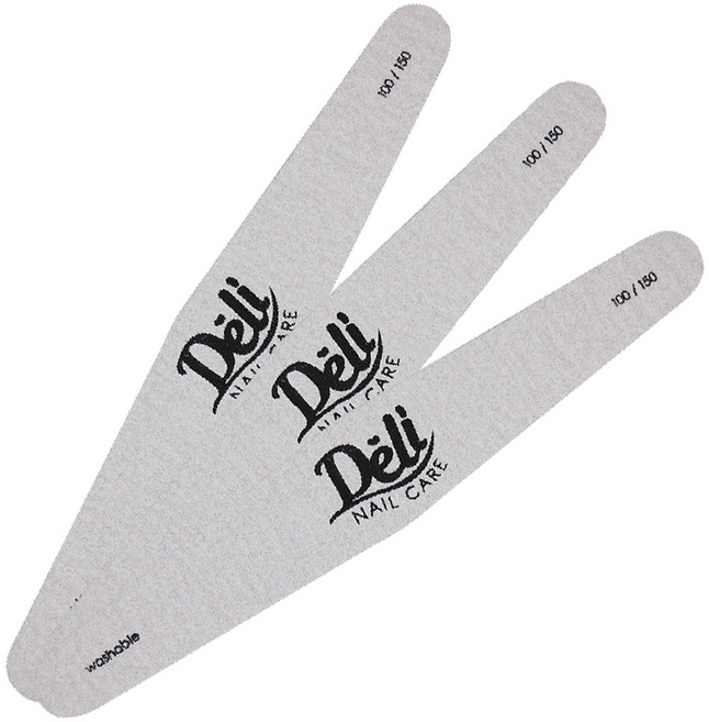 델리뷰티 프로 지브라 파일 스트롱 100 150, 혼합 색상, 3개