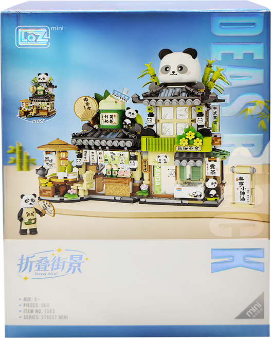 LoZ 微型迷你積木 6歲以上, 多色, 1盒