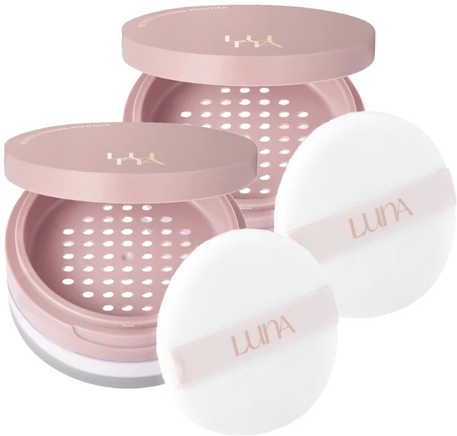 [비건뷰티] 루나 프로 포토피니셔 파우더 10g SPF45 PA+++, 2개, 핑크 - 쿠팡