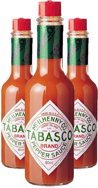 타바스코 핫소스, 60ml, 3개