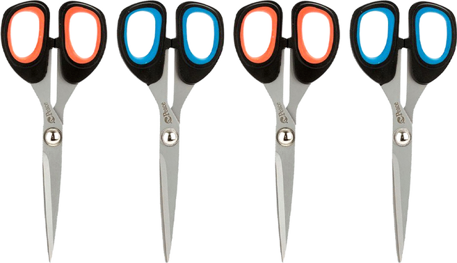 피스코리아 티타늄 가위 T-101, 랜덤 발송, 4개입