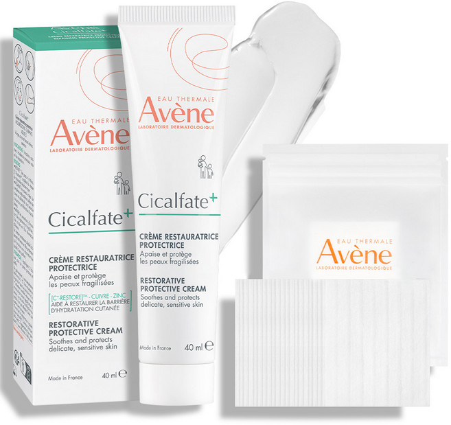 아벤느 시칼파트 플러스 SOS 크림 + 화장솜 20매, 40ml, 1개