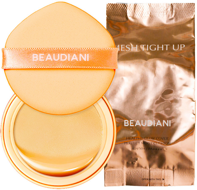 뷰디아니 메쉬 타이트 업 쿠션 파운데이션 리필 12g, 01호내츄럴데일리, 1개