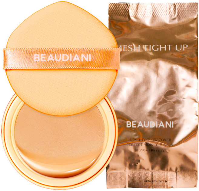 뷰디아니 메쉬 타이트 업 쿠션 파운데이션 리필 12g, 02호커버데일리, 1개