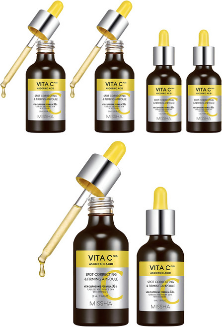 미샤 비타씨플러스 잡티씨 탄력앰플 20ml + 15ml, 3세트