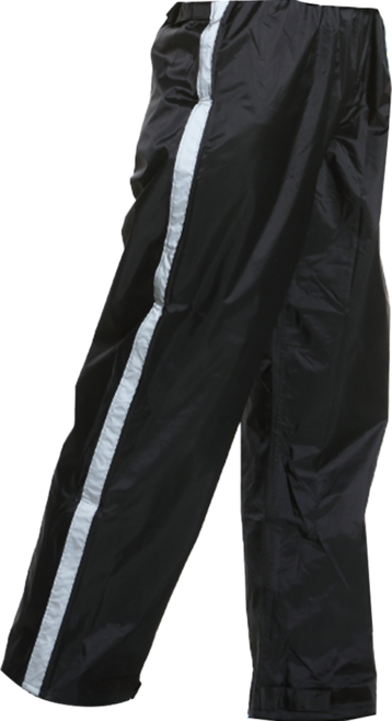 JUMP 將門 雙反光防水褲, 黑色