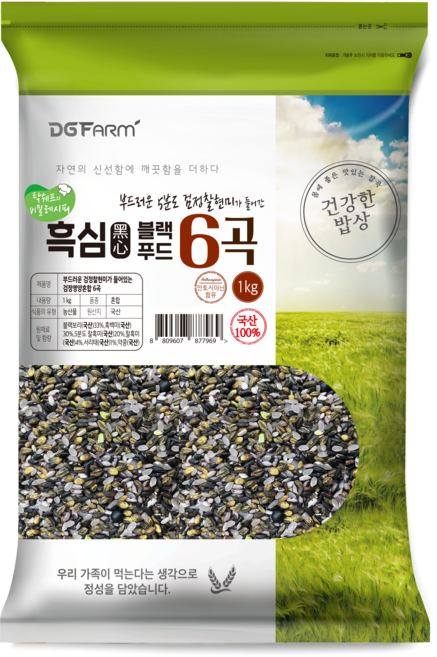 대구농산 검정영양혼합 6곡, 1kg, 1개