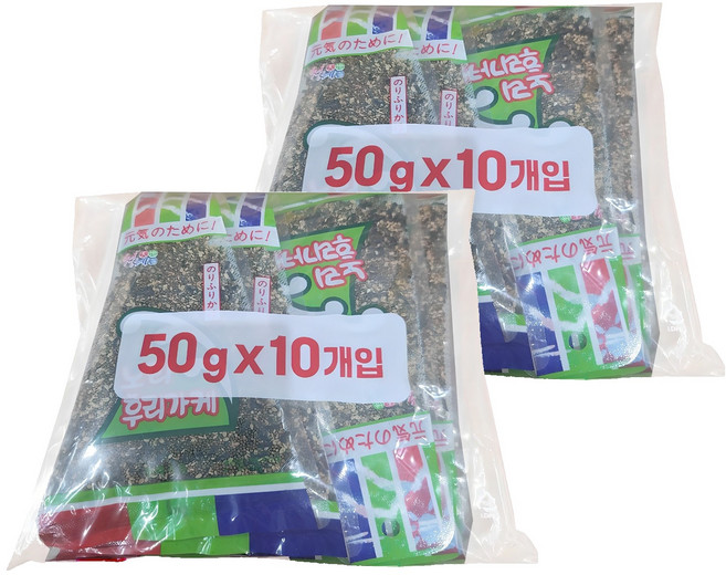 천혜식품 노리 후리가케, 50g, 20개