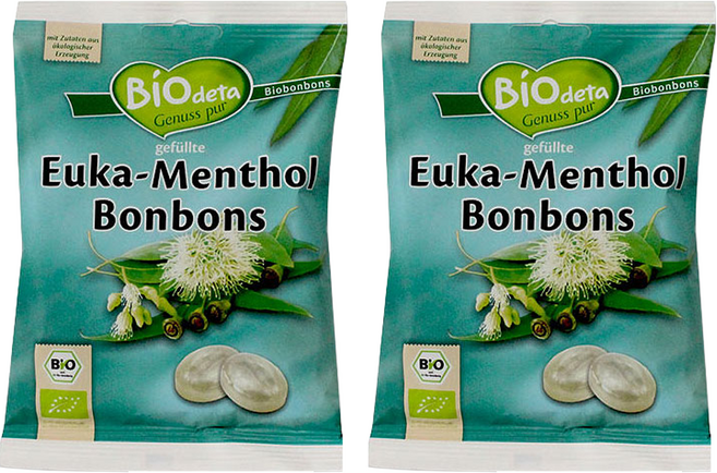 [비오데타] 비오데타 유기농 유칼립투스 멘톨향 캔디, 75g, 2개