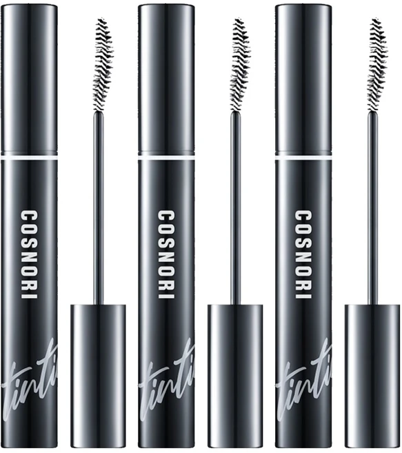 [비건뷰티] 코스노리 아이래쉬 틴팅 세럼 속눈썹 영양제 딥블랙, 9g, 3개 - 쿠팡