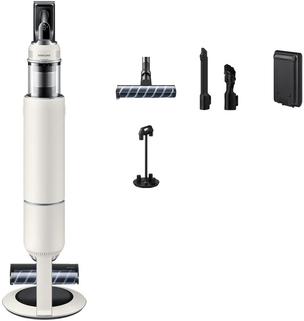 삼성전자 BESPOKE 제트 AI Lite 무선 청소기 280W 고객직접설치, 산토리니 베이지, VS28D950ACB