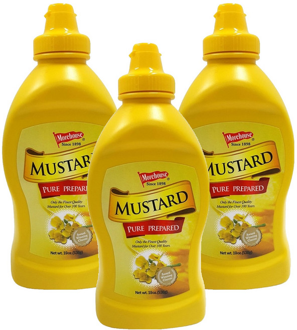 모어하우스 머스타드 오리지널, 538g, 3개
