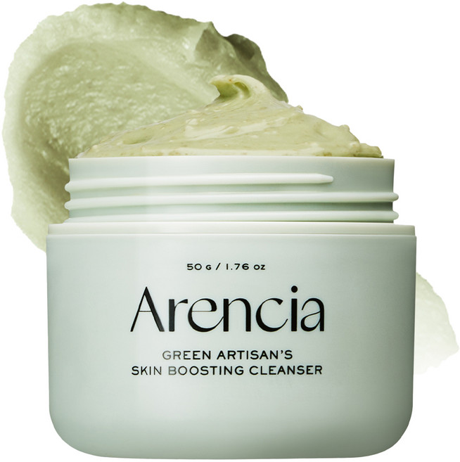 Arencia 綠意清新潔面乳, 50g, 1個