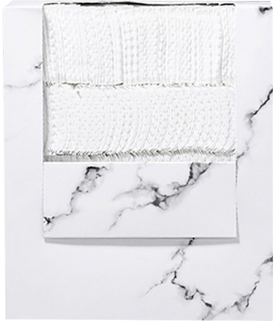 CHRISMA 3層壓花化妝棉, 500片, 1盒