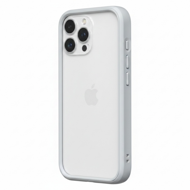 RHINOSHIELD 犀牛盾 CrashGuard 手機 邊框 保護殼 iPhone 15 Pro Max 模組化 防摔 泥灰色