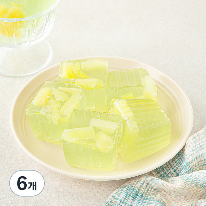 샐러드미인 사과푸딩, 1kg, 1개입, 6개