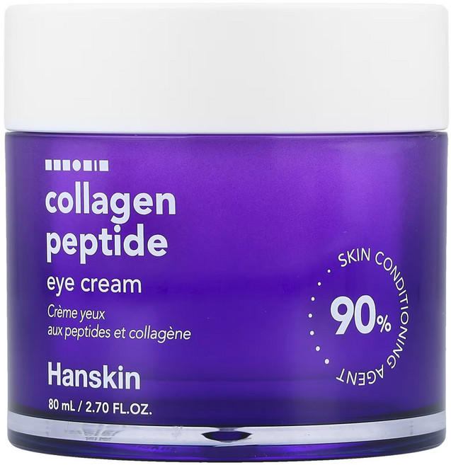 Hanskin 膠原蛋白胜肽眼霜, 80ml, 1罐