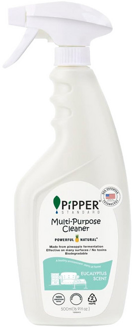 PiPPER STANDARD 沛柏 鳳梨酵素多效能清潔劑 尤加利, 500ml, 1瓶