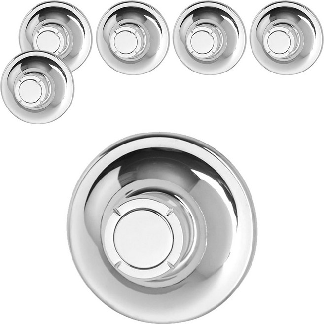 스파이더락 행거형 흡착판, 실버, 6개