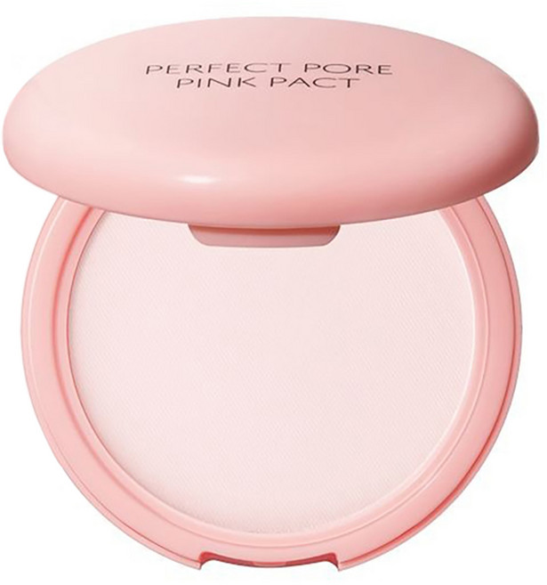 THe SaeM 得鮮 完美控油蜜粉餅 11g, 粉色, 1個