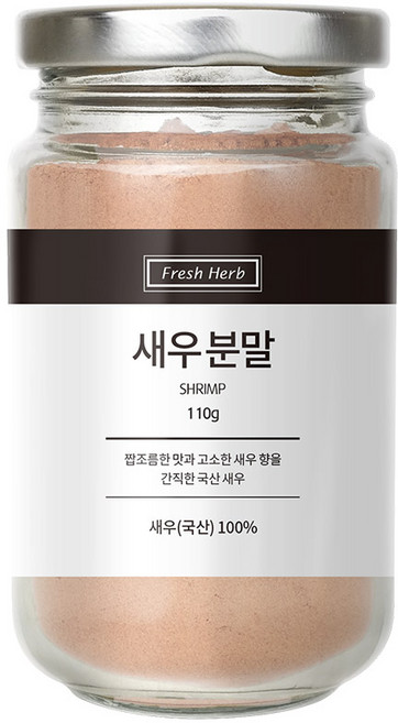 신선약초 새우분말, 110g, 1개
