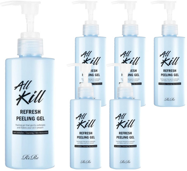 리르 올킬 리프레쉬 필링 젤, 190ml, 6개