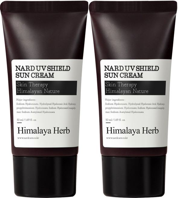 나드 UV 쉴드 선크림 SPF50+ PA++++, 50ml, 2개