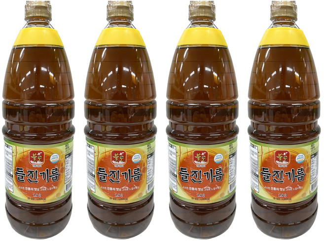 불로 들진기름, 1.8L, 4개