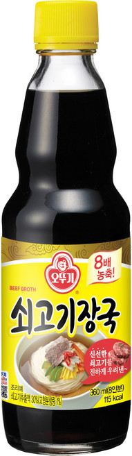 오뚜기 국수장국 쇠고기, 1개, 360ml