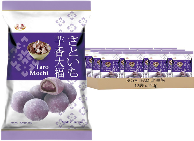 Royal Family 皇族 芋香大福, 120g, 12袋