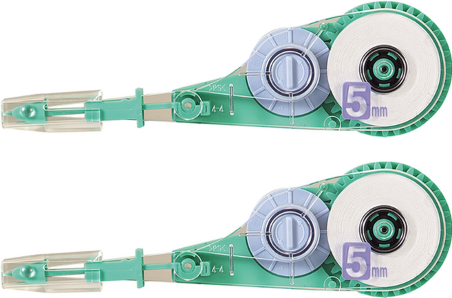 PLUS 普樂士 修正帶內帶 WH-105TR, 綠色, 2入