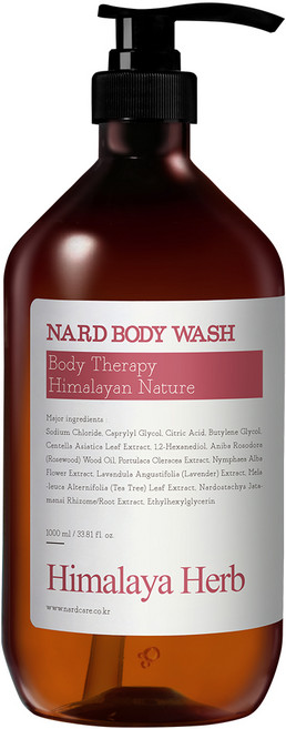 부케가르니 나드 바디워시 로즈우드, 1L, 1개