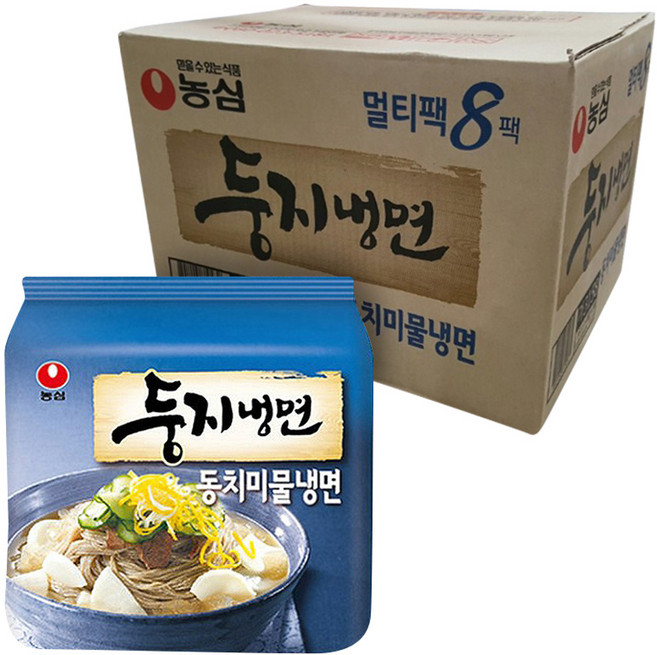 둥지냉면 동치미 물냉면 161g, 32개