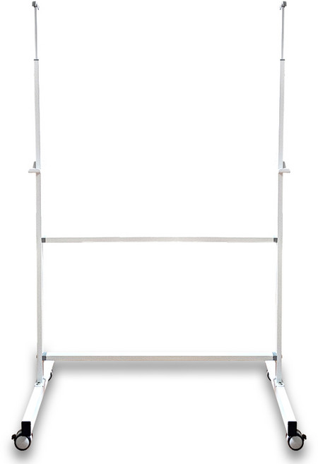 토탈하얀칠판 단면 이동식 보드스탠드, 혼합 색상, 1개