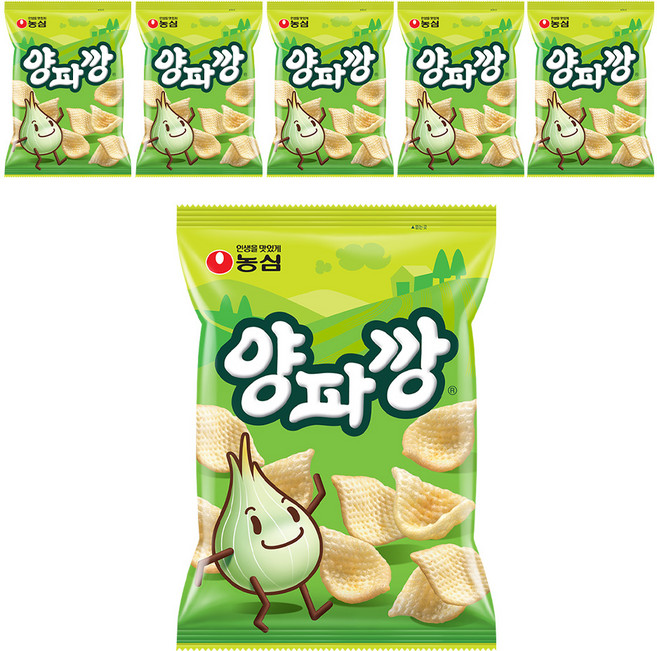 양파깡 과자, 83g, 6개