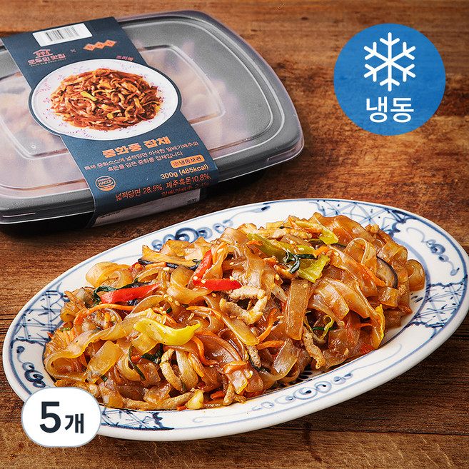 모두의맛집 정지선 중화풍 잡채 (냉동), 300g, 5개