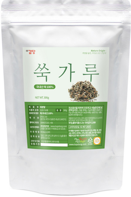 갑당약초 쑥 가루, 1개, 300g