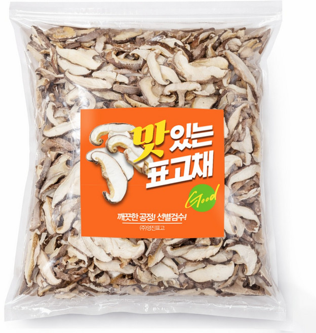 영진표고숲속애 맛있는 건표고채, 1개, 500g