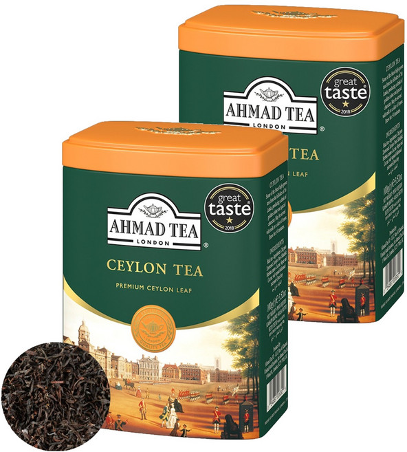 AHMAD TEA 錫蘭紅茶, 1入, 2個, 100g