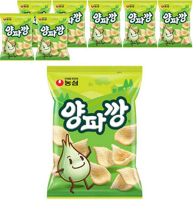 Nongshim 農心 酥脆餅乾 洋蔥口味, 83g, 8包
