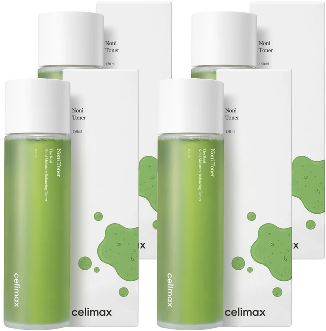 셀리맥스 더 리얼 노니 수분 밸런싱 토너, 150ml, 4개 - 쿠팡