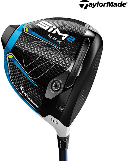 테일러메이드 남성용 SIM2 MAX 드라이버 116.2cm(45.7인치), R, 10.5도