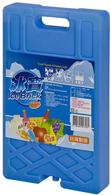 TAIHUR 泰禾 冰寶冰磚 TH-758(大) 食材保存 戶外活動 釣魚, 1個