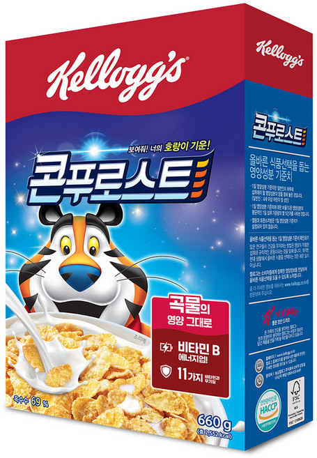 콘푸로스트 시리얼, 660g, 1개