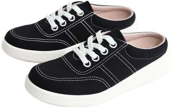 단골언니 여성용 발편한 가벼운 뮬 블로퍼 소프트쿠션 코코모 운동화